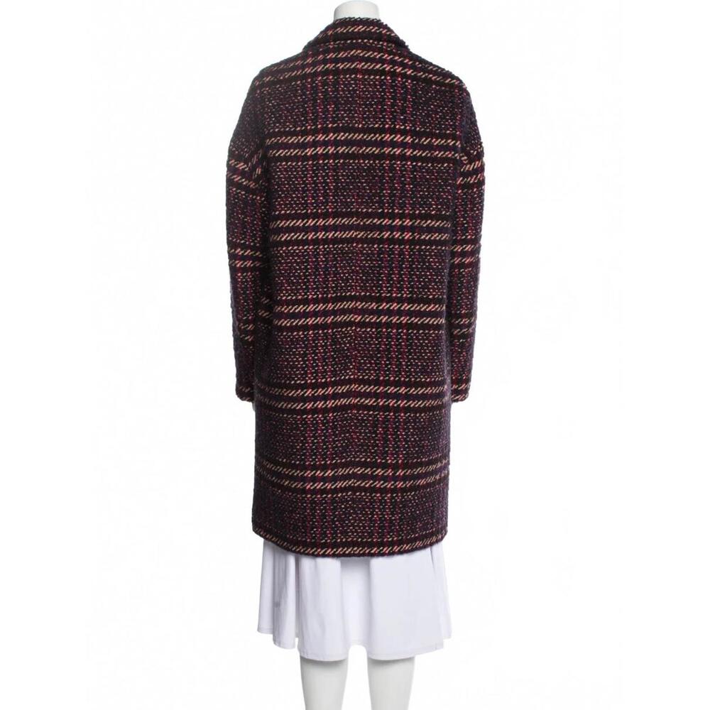 Rag & Bone Estelle Cocoon Coat – Purple Plaid Wool Blend - S - Picture 8 of 9